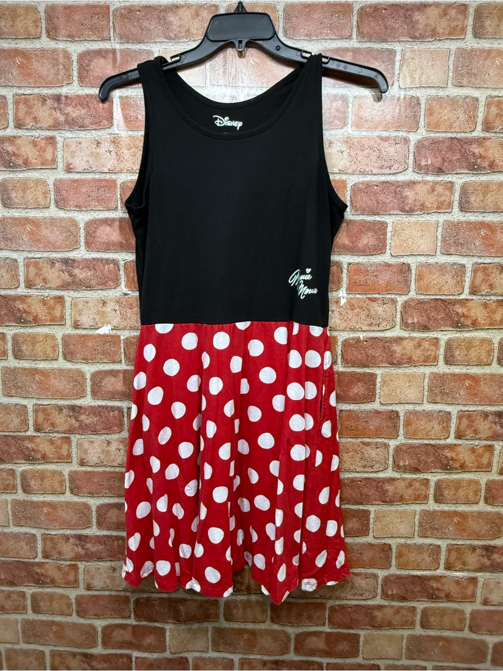 Disney Black & Red Minnie Polka Dot tank Dress